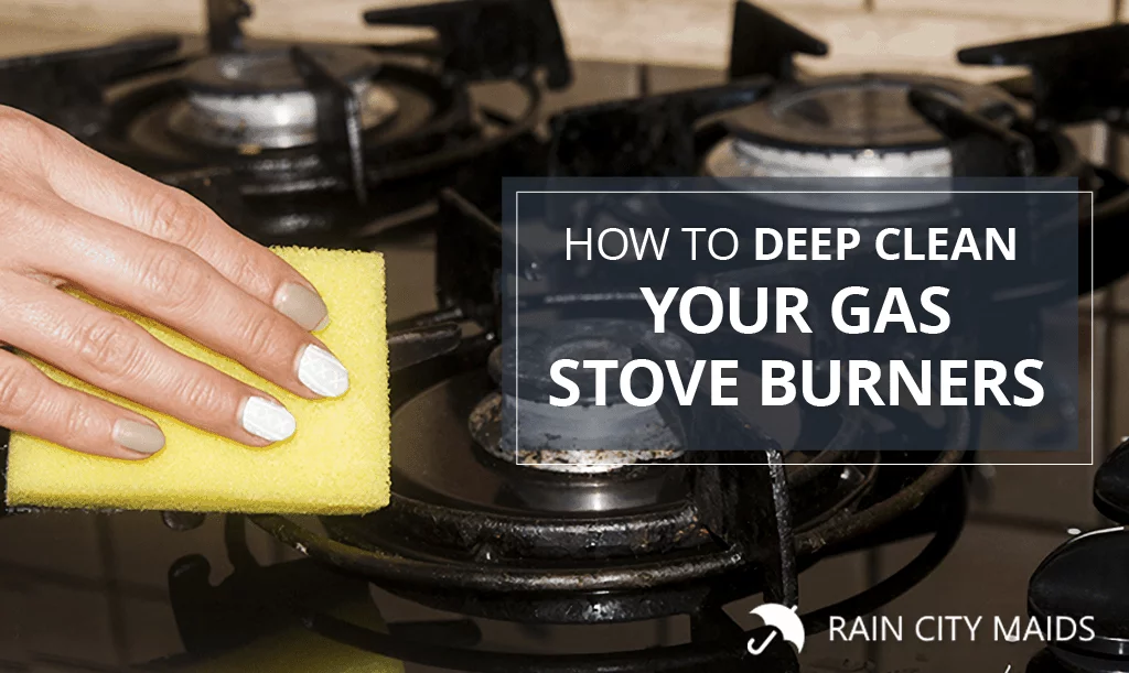 How to Clean Gas Stove Top Grates and Burners
