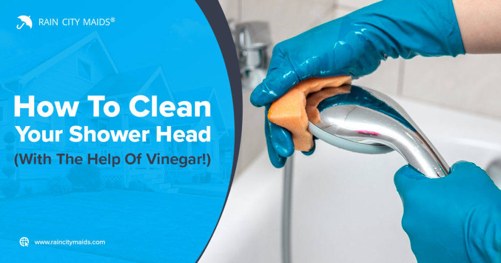 How to Deep Clean Your Bathroom Showerhead, Unclog a Showerhead with  Vinegar