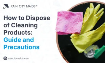 How To Dispose Of Cleaning Products